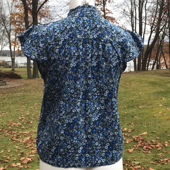 Adorable Lucky Brand boho blouse M - Picture 3 of 6